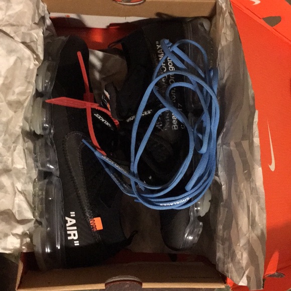 ten off white nike vapormax fk